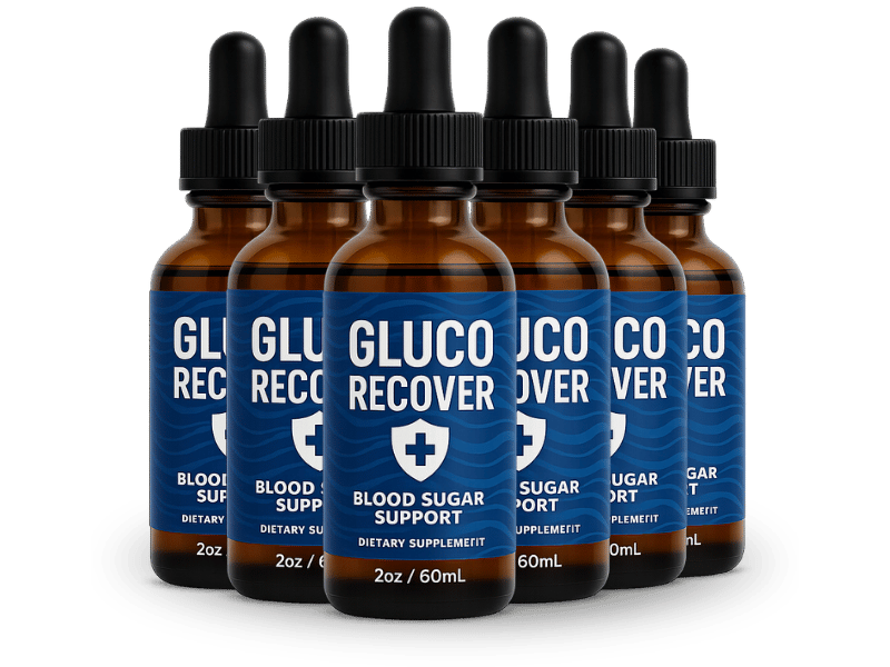 GlucoRecover 6 Bottle Supply